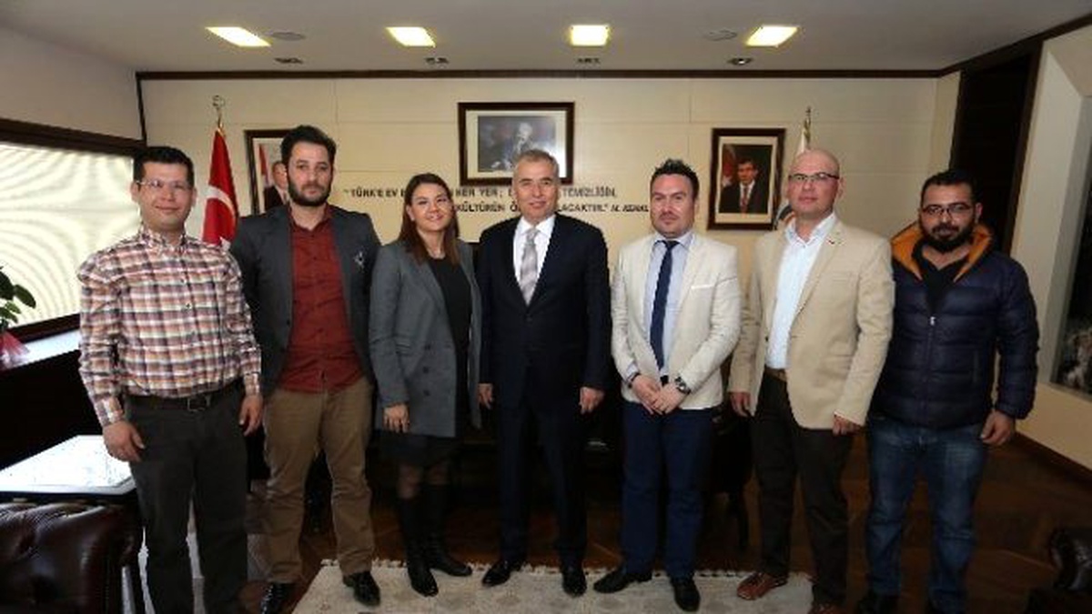 Jeofizik Mühendisleri Odası\'ndan Başkan Zolan\'a Ziyaret