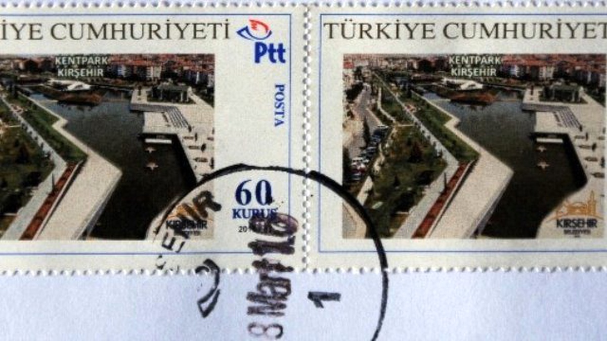 Kent Park Mektup Zarflarında Yer Alacak