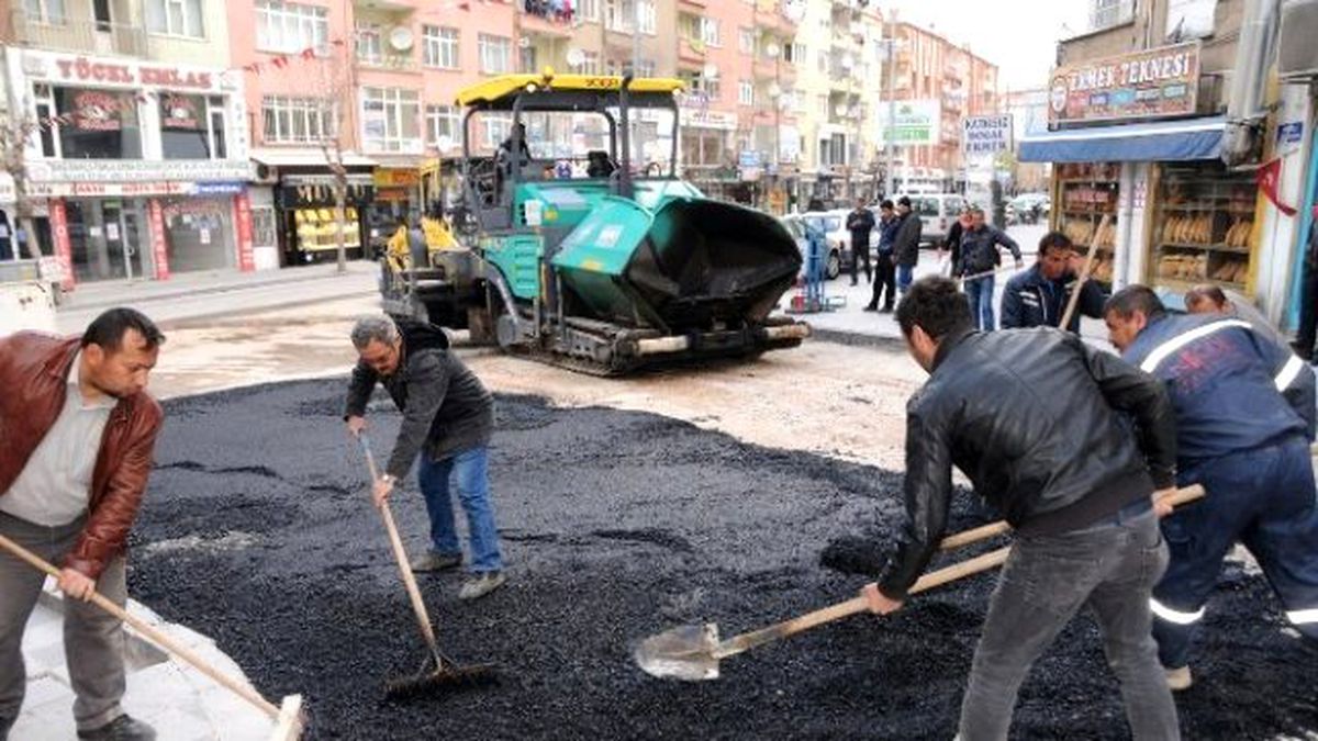 Niğde Belediyesi Asfalt Sezonunu Açtı