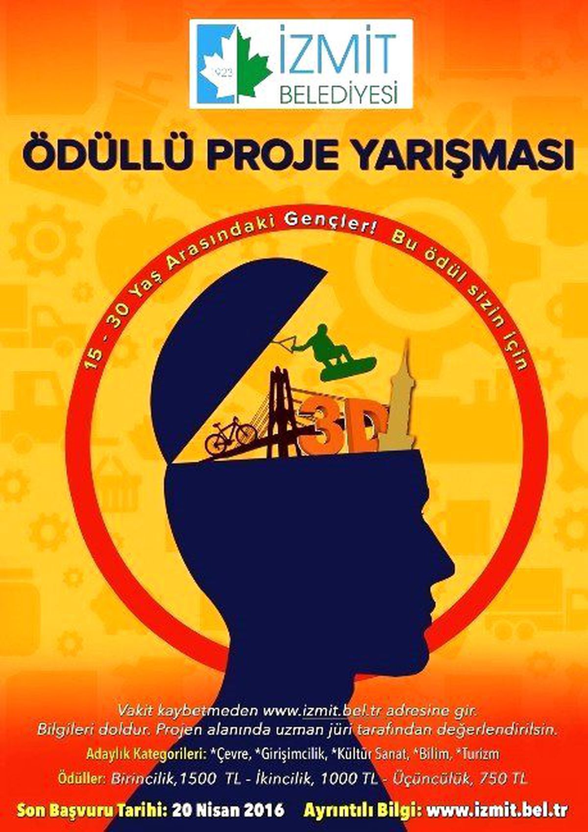 Ödüllü Proje Yarışması Süresi Uzatıldı