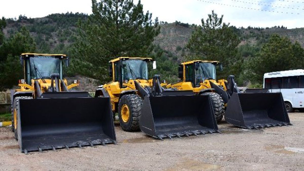 Özel İdare Makine Parkını Güçlendiriyor