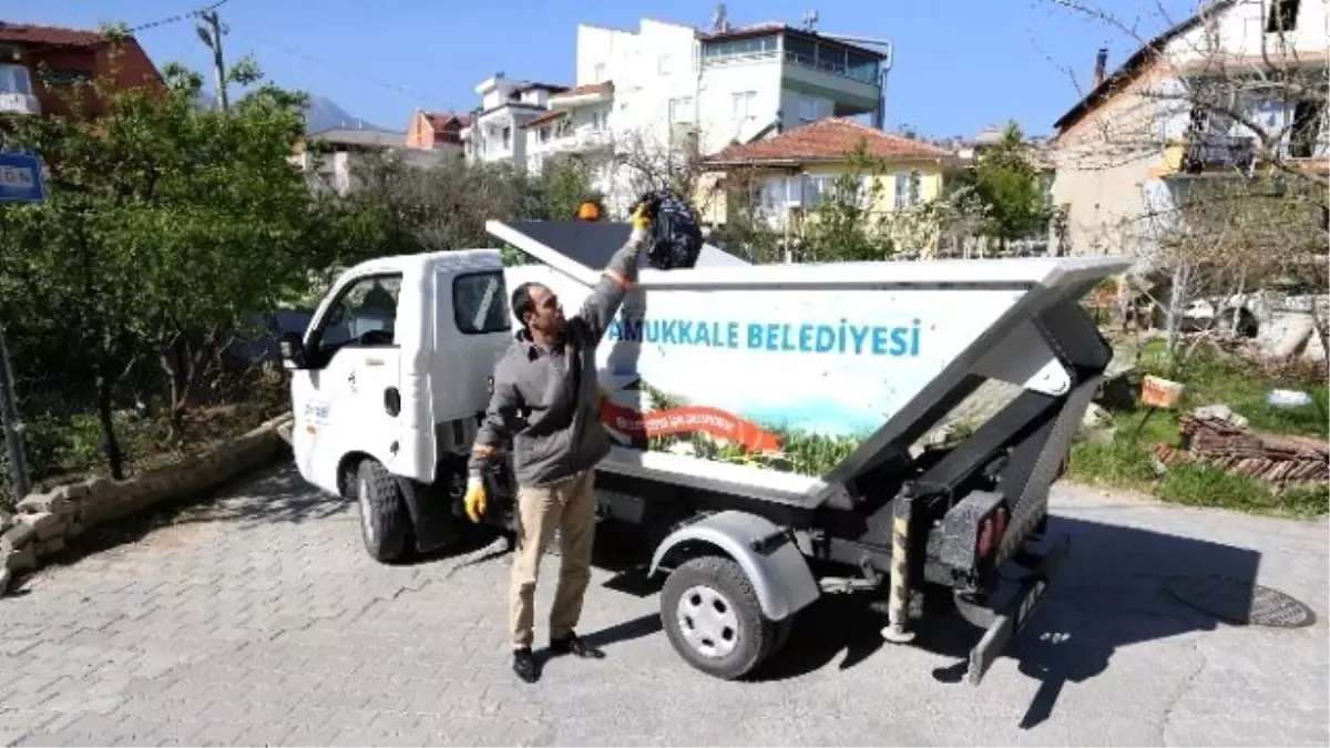 Pamukkale\'de Çöp Taksi Dönemi