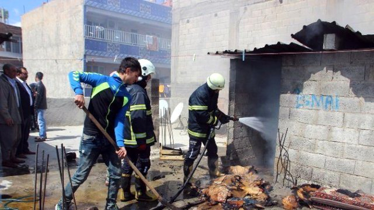 Söndürülmeyen Sac Yangına Neden Oldu