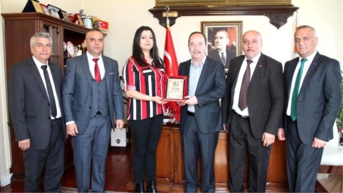 Troydem\'den Edirne Belediye Başkanı Gürkan\'a Ziyaret