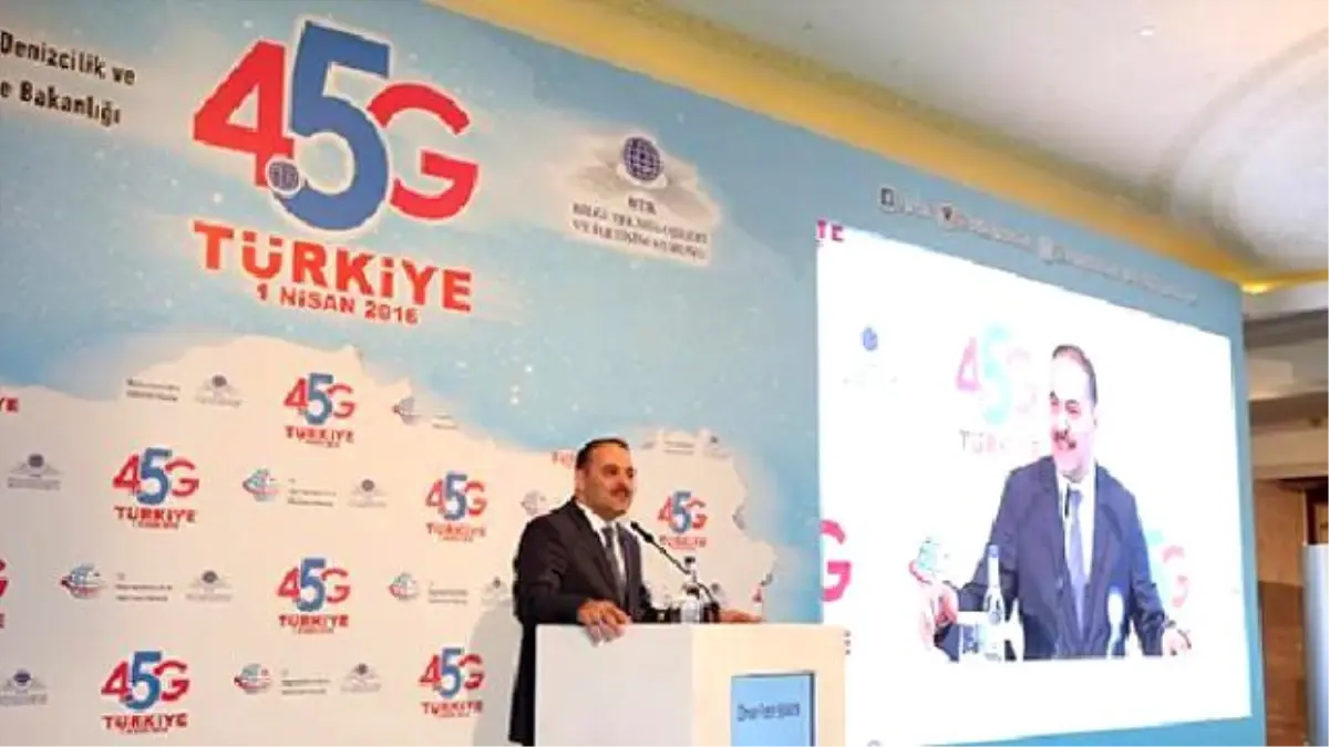 4.5g Teknolojisi \'4.5g Türkiye\' Töreniyle İstanbul\'da Tanıtıldı