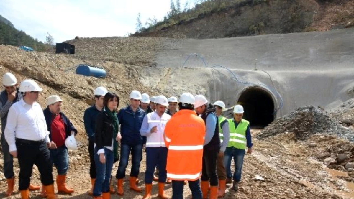 Alanya Yeniköy Baraj İnşaatı Çalışmaları