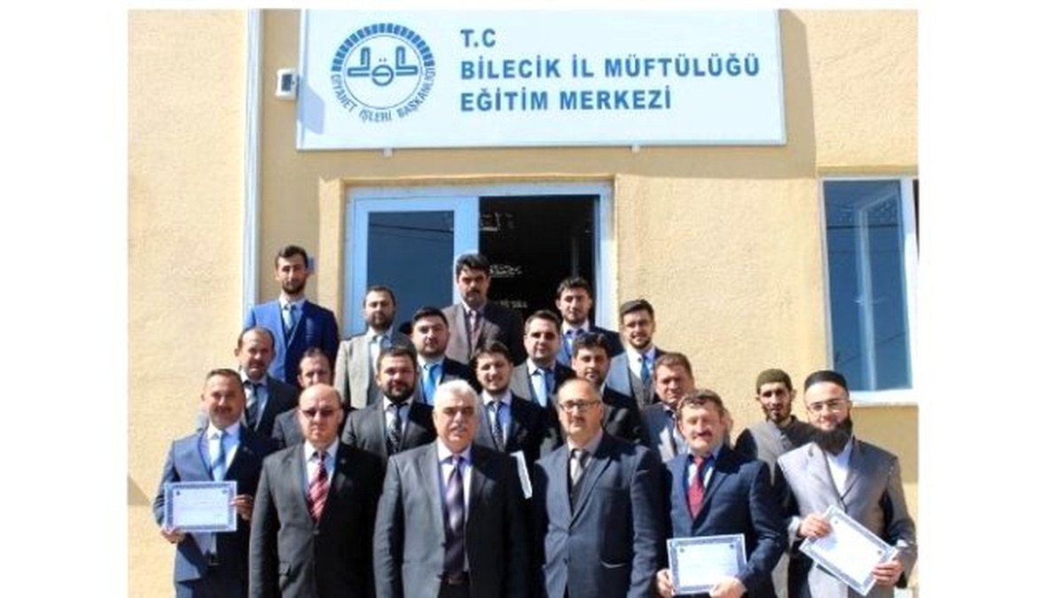 Bilecik Müftülüğü Hizmet İçi Eğitim Kursu Sona Erdi