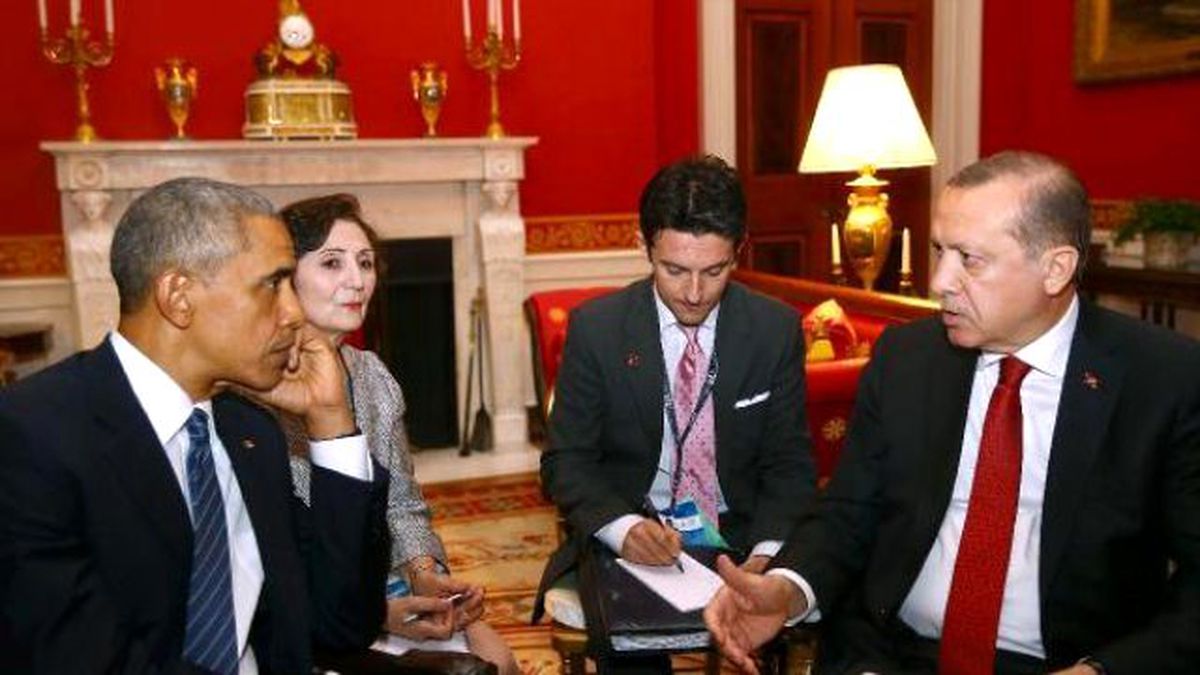 Cumhurbaşkanı Erdoğan, ABD Başkanı Obama ile Görüştü (2)