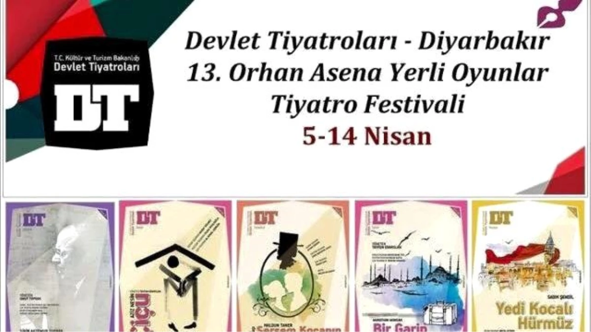 Diyarbakır\'da "13. Orhan Asena Yerli Oyunlar Tiyatro Festivali"