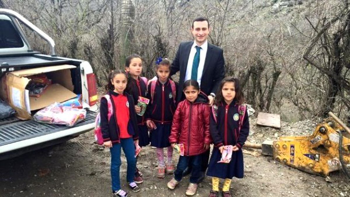 Beytüşşebap Kaymakamı Güntepe Öğrencilerle Bir Araya Geldi