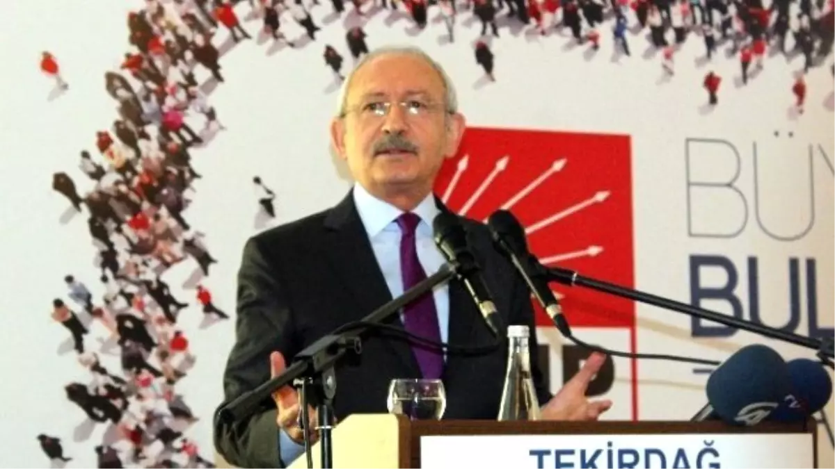 Kılıçdaroğlu: Türkiye Kurucu Ayarlarına Geri Dönmeli