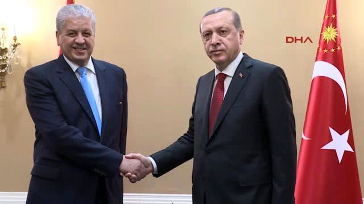 Cumhurbaşkanı Erdoğan, Cezayir Başbakanı Sellal\'i Kabul Etti