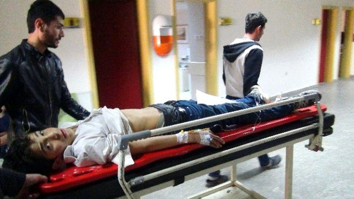 Okulun 4\'üncü Katından Düşen Öğrenci Yaralandı