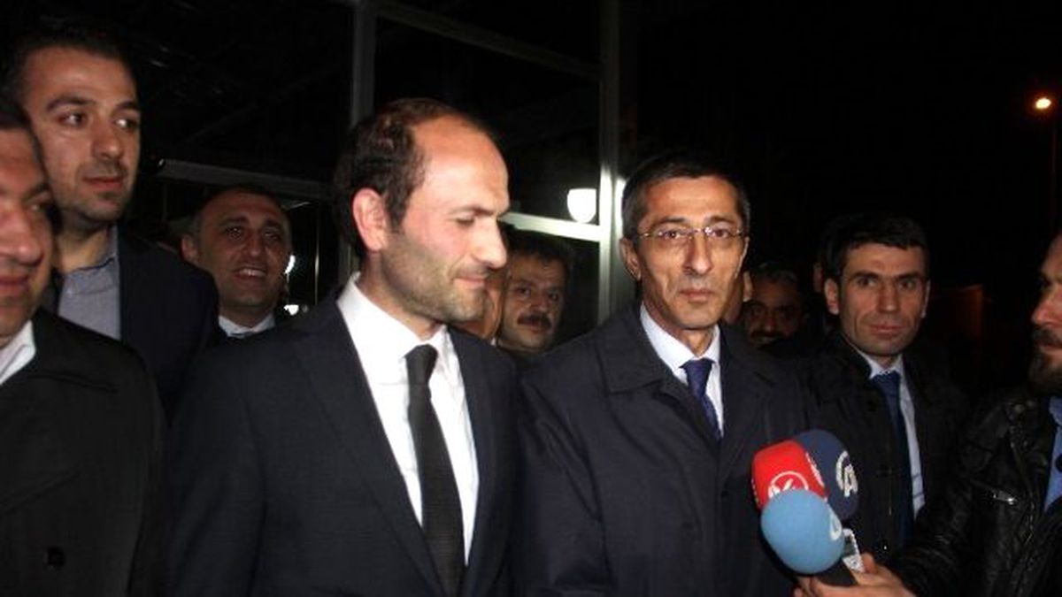 PKK'dan Kurtulan Ak Parti İspir İlçe Başkanı Erzurum'da karşılandı