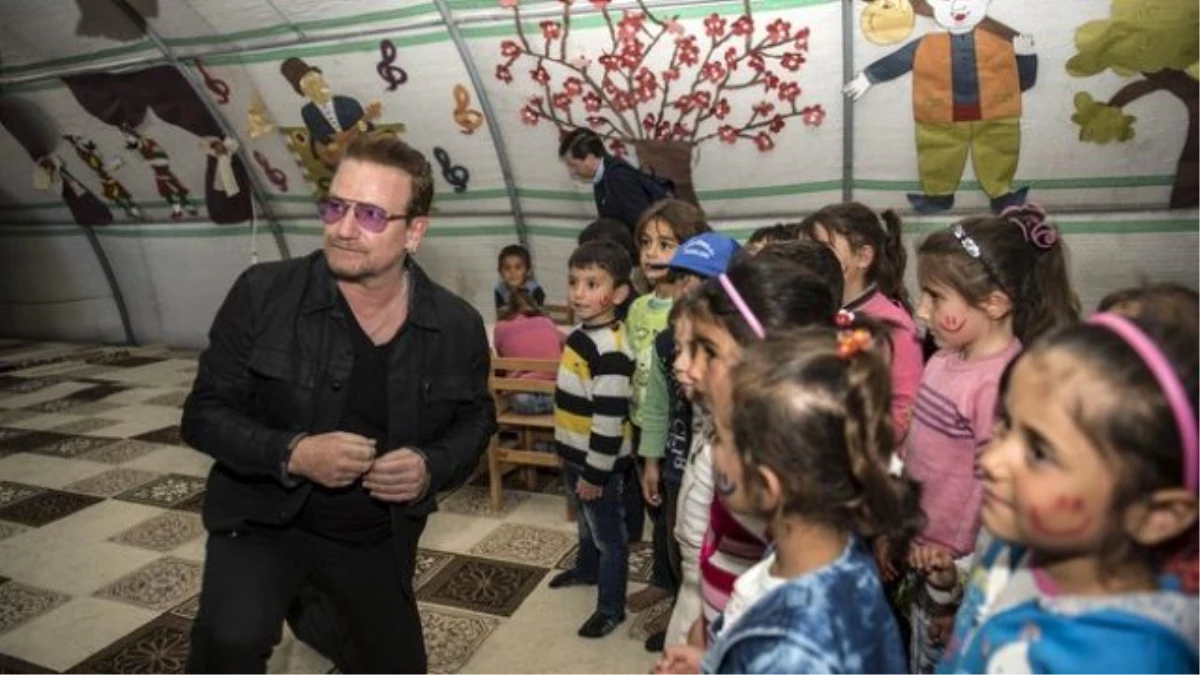 U2 Grubunun Solisti Bono Gaziantep\'te