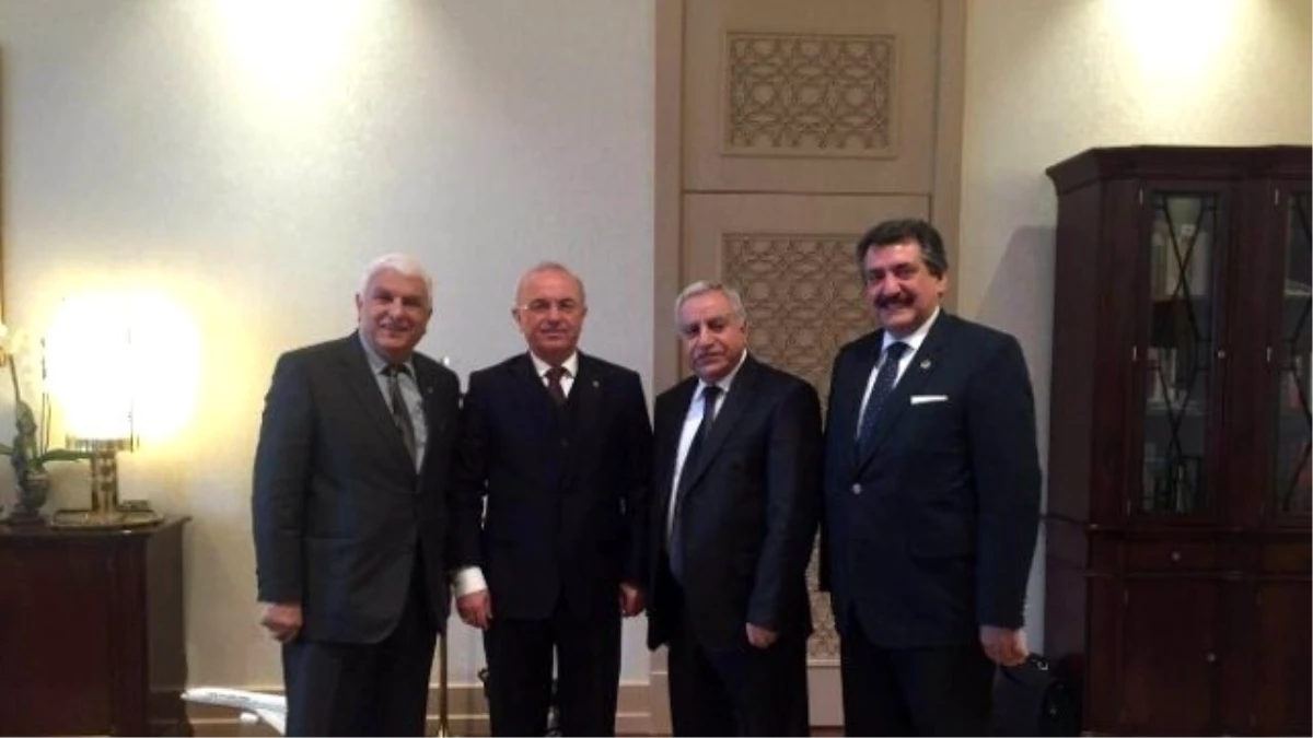 Başkan Kale, Ankara\'da Çeşitli Ziyaretlerde Bulundu