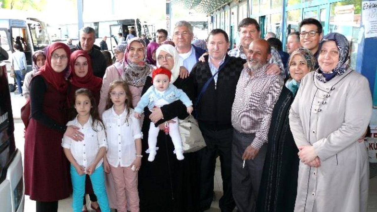 Bilecik\'te Umre Yolcuları Kutsal Topraklara Uğurlandı