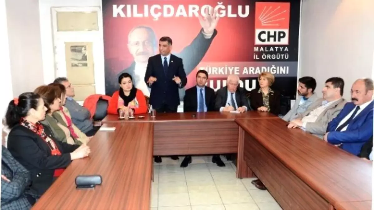 CHP Tunceli Milletvekili Gürsel Erol Malatya\'da