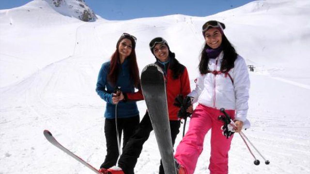 Hakkari Dağlarında Kayak Keyfi