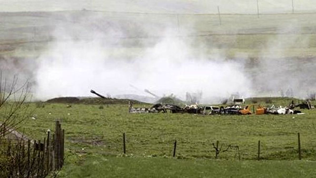 Karabağ\'dan Atılan Havan Mermisi İran\'a Düştü