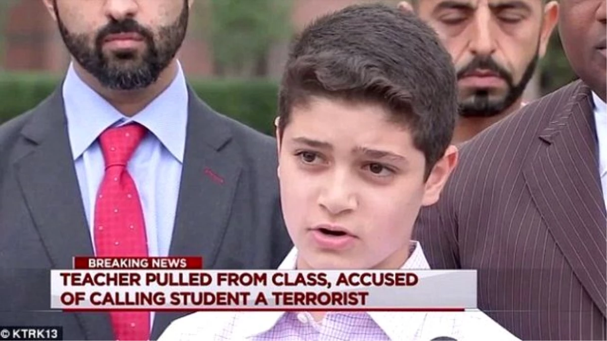Öğretmeninden 12 Yaşındaki Müslüman Çocuğa Terörist Suçlaması