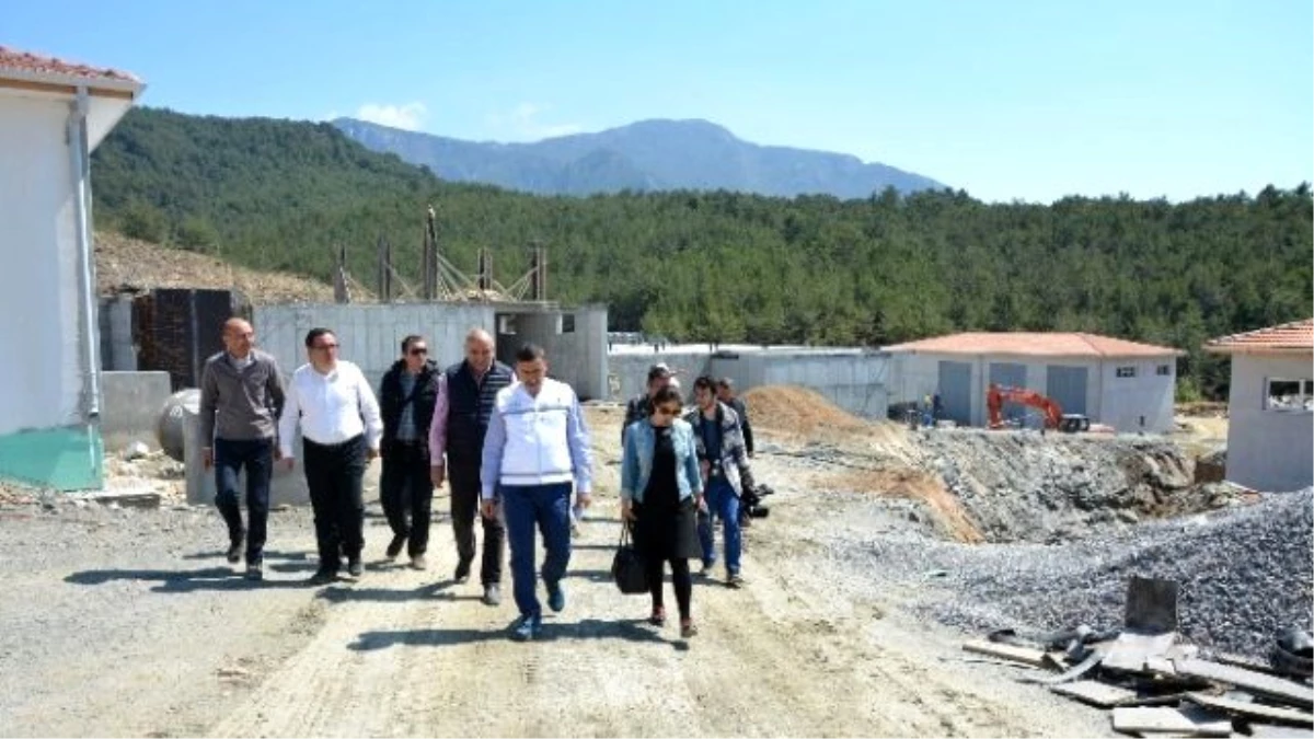 Alanya Arıtma Tesisi İnşaat Çalışmaları İncelendi