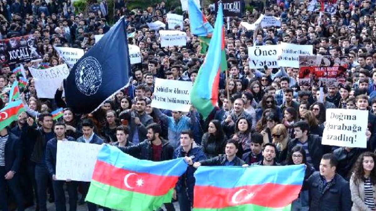 Azerbaycan'daki Üniversite Öğrencilerinden, Azerbaycan Ordusuna Destek