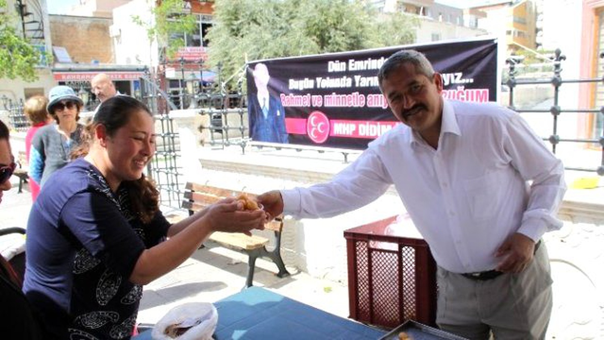 Didim Mhp, Türkeş\'i 19. Ölüm Yıl Dönümünde Unutmadı