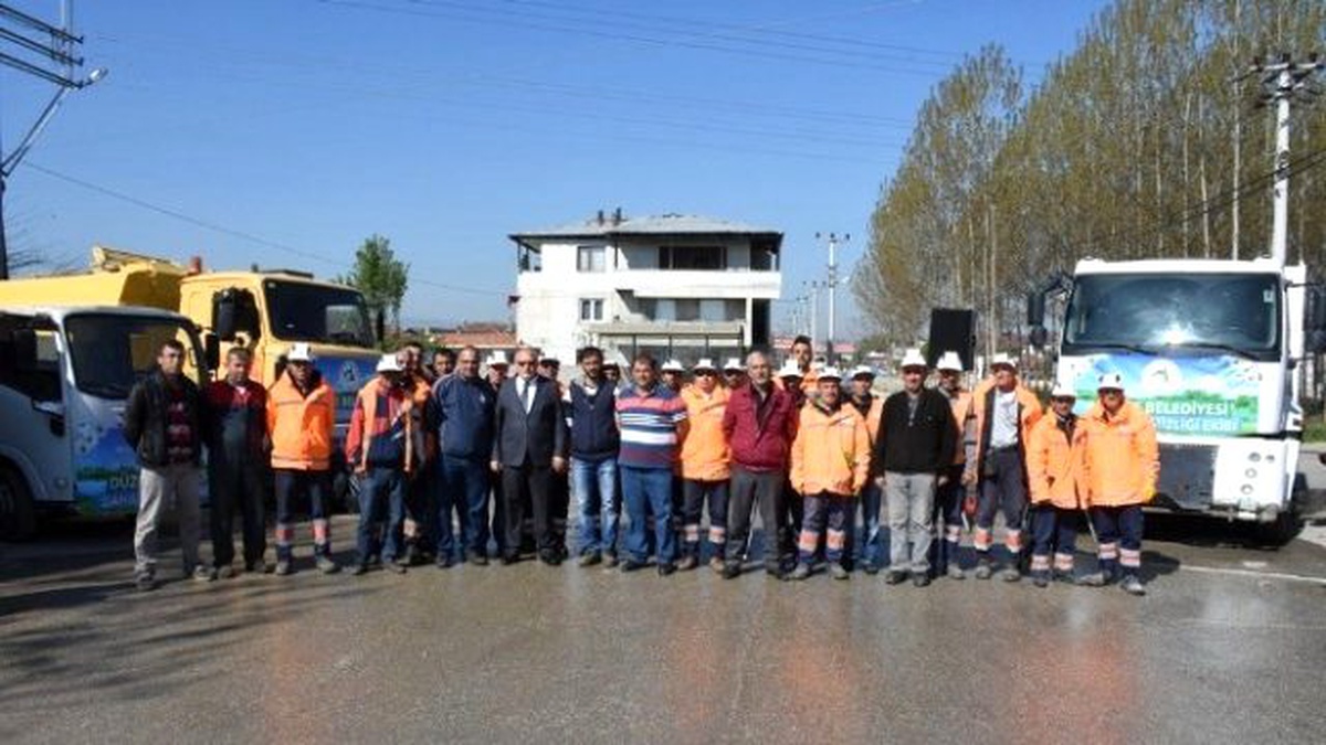 Düzce Belediyesi Bahar Temizlik Kampanyası Başladı
