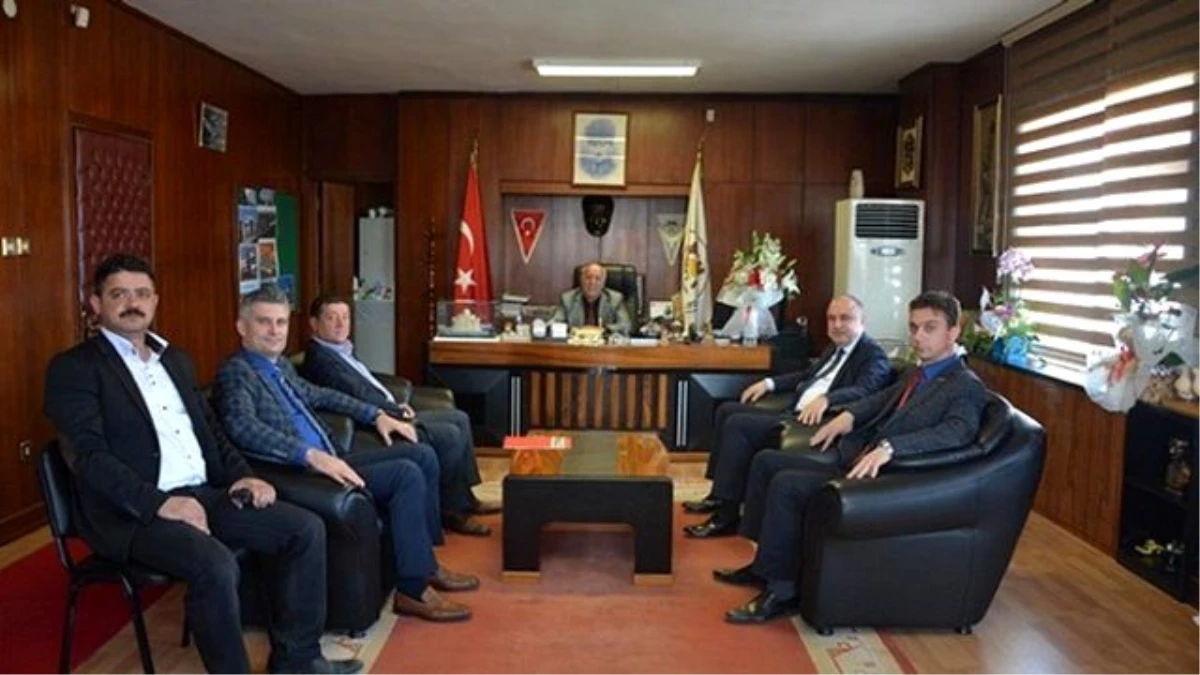 Genel Müdür Başa\'dan Marmara Ereğlisi Belediye Başkanı Uyan\'a Ziyaret