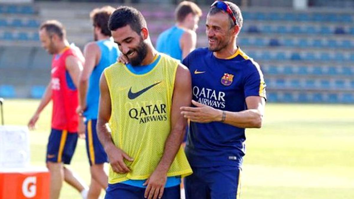 Luis Enrique\'den Arda\'ya Destek