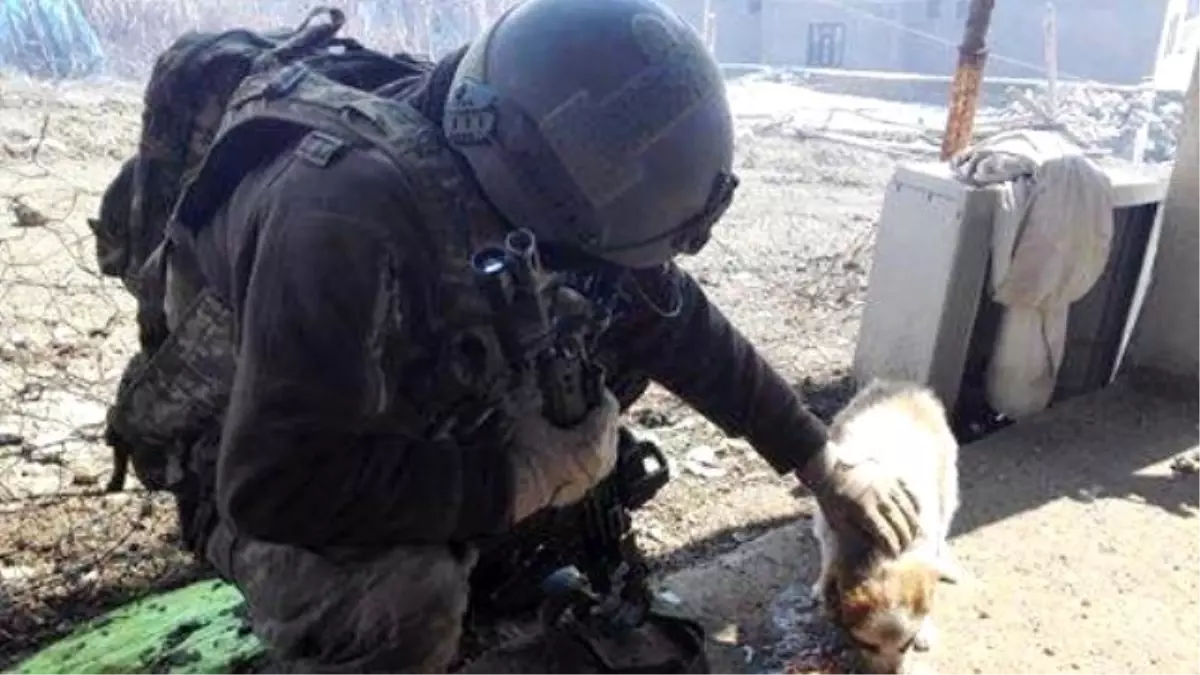 Operasyondaki Güvenlik Güçlerinden Örnek Davranış