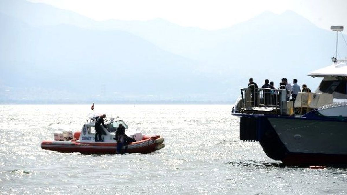 Suriyeli Kadın Vapurdan Denize Düştü