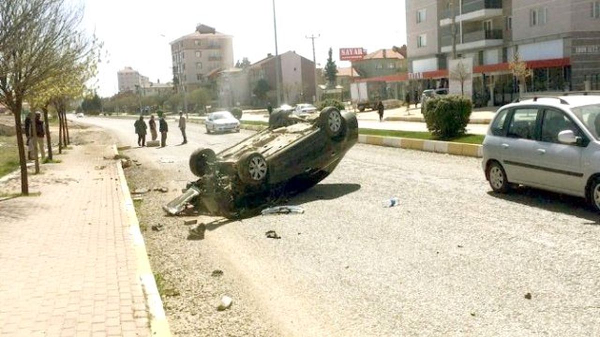 Uşak\'ta Trafik Kazası: 1 Yaralı