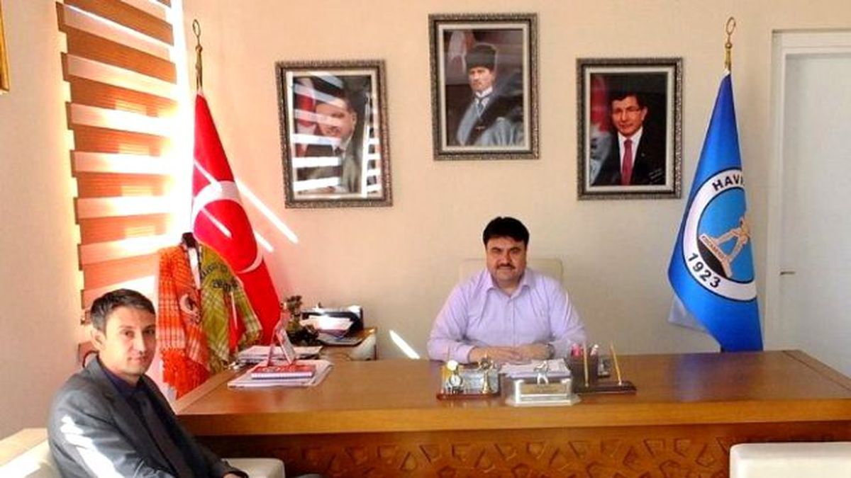 Yeni Müdür\'den Başkan Ersoy\'a Tanışma Ziyareti
