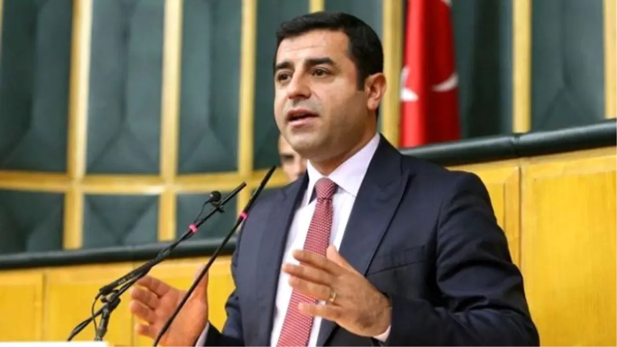 Demirtaş'tan Bahçeli'nin 'Nusaybin' Çağrısına Sert Cevap