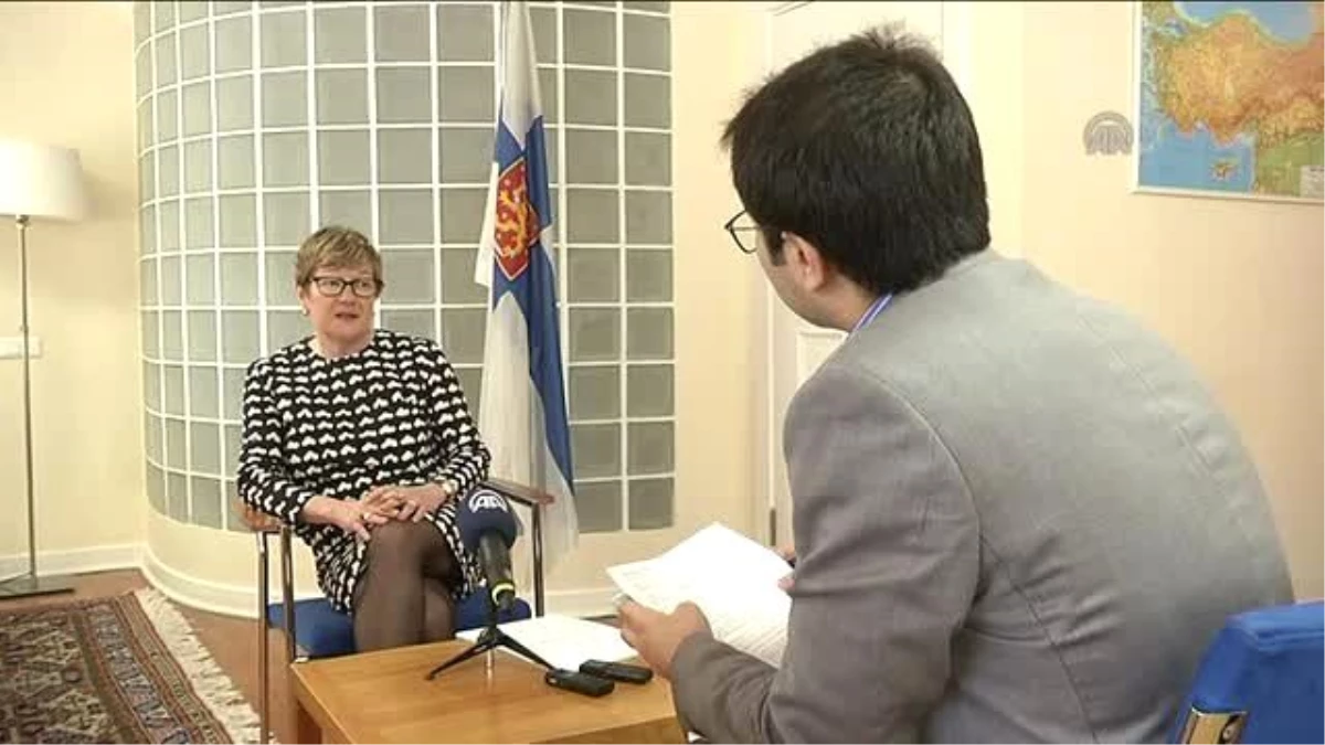 Finlandiya\'nın Ankara Büyükelçisi Nina Vaskunlahti