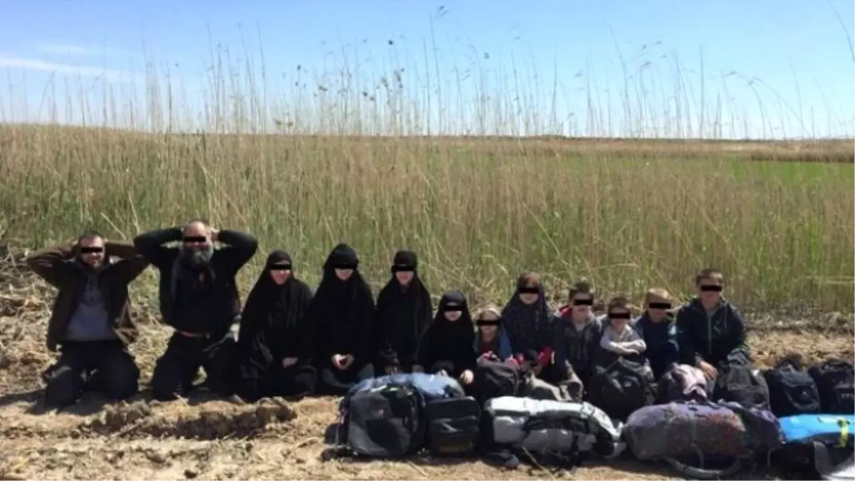 Gaziantep\'te Tutuklanan 4 Işid\'li, 7 Çocukla Cezaevine Konuldu