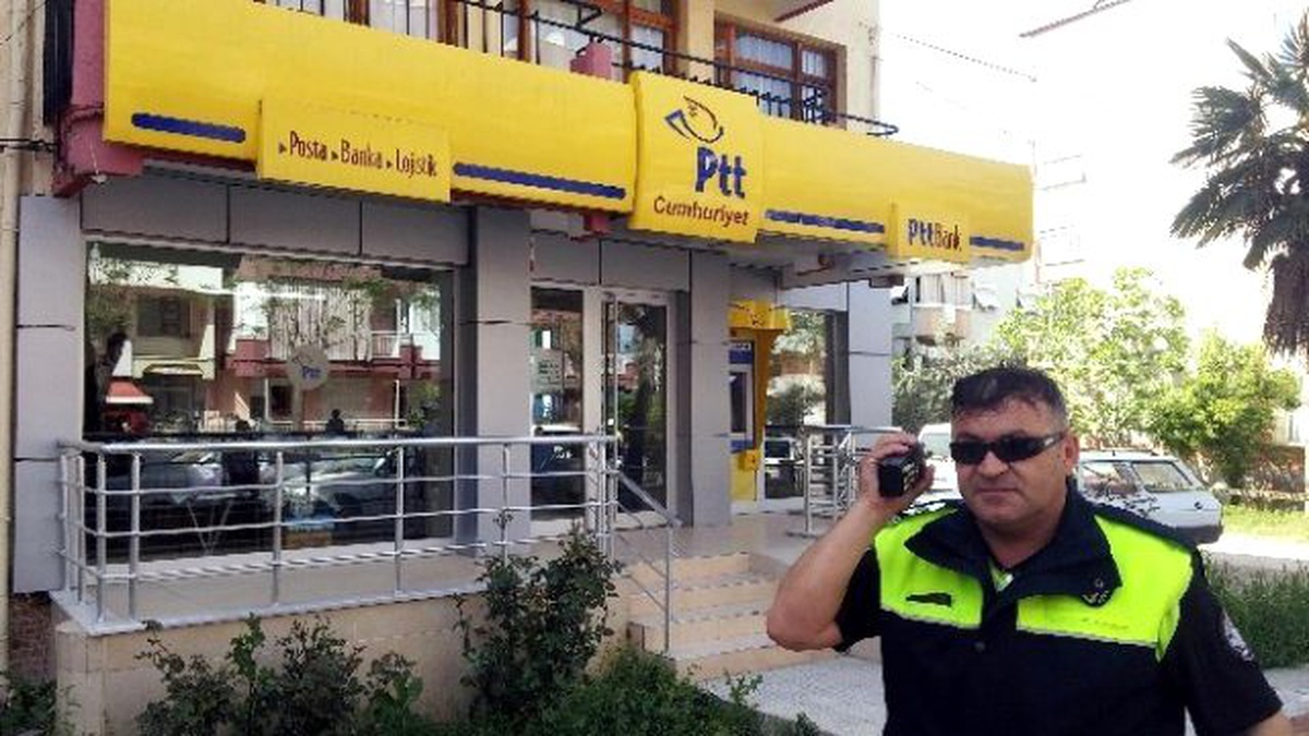 Güpegündüz PTT Şubesini Soydu, Kıskıvrak Yakalandı