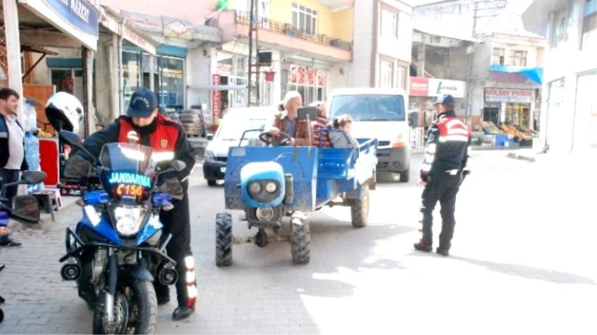 İl Genelinde Jandarma Motorize Ekipler Kontrollere Başladı!