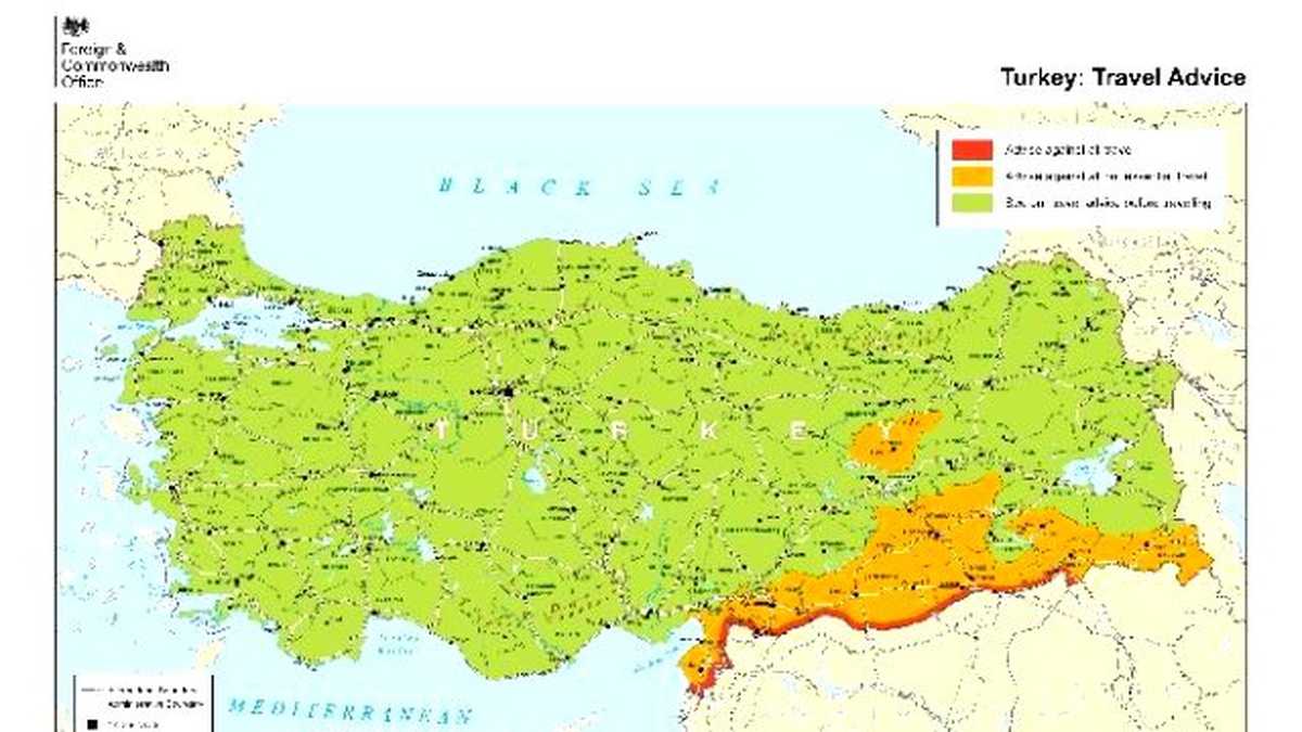 İngiltere\'den Vatandaşlarına Türkiye\'ye Seyahat Uyarısı