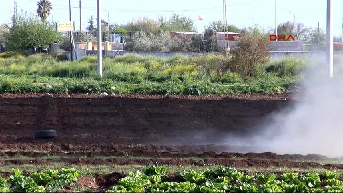 Kilis\'te Tarladaki Mühimmat İmha Edildi