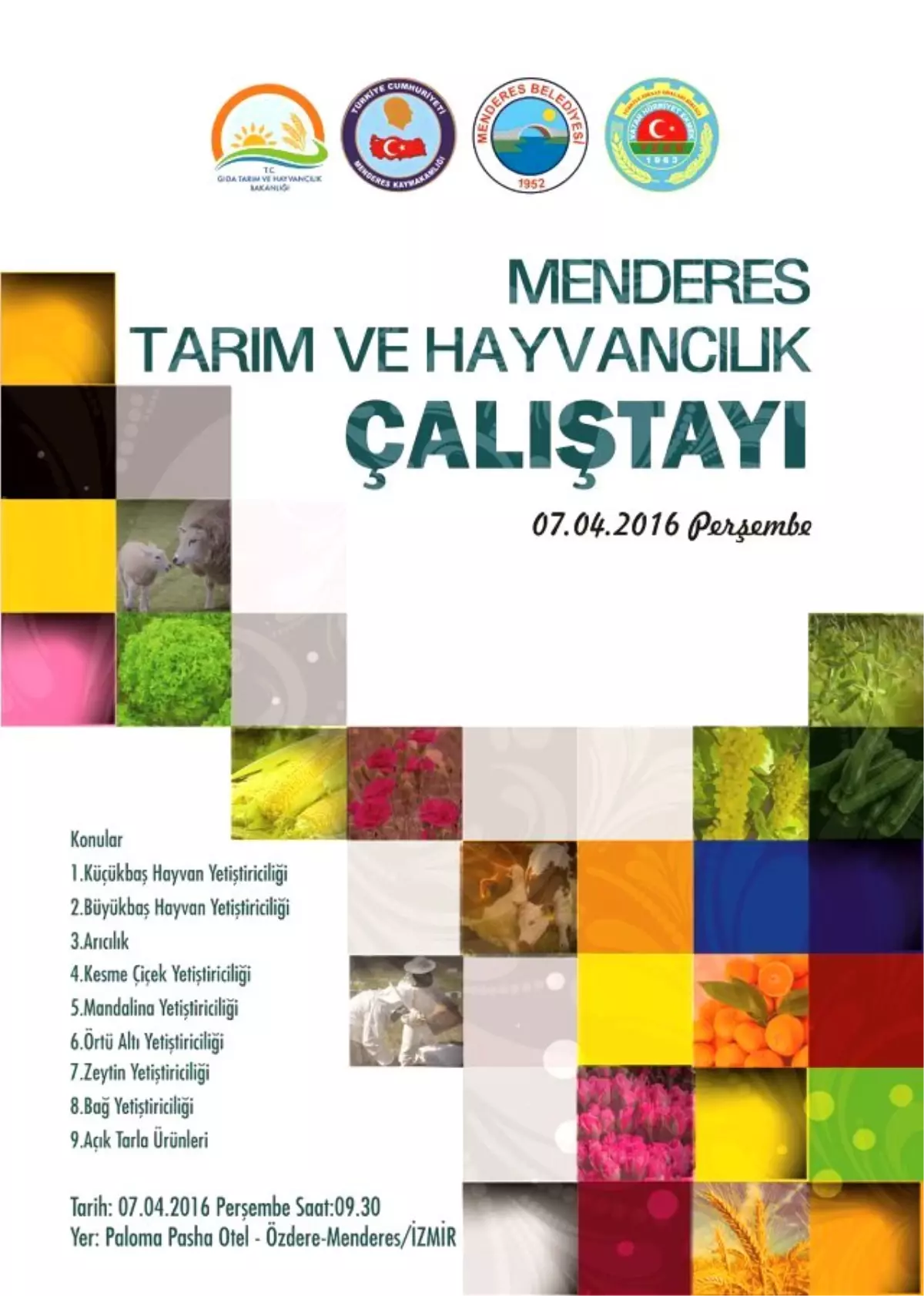 Menderes\'te Tarım ve Hayvancılık Çalıştayı