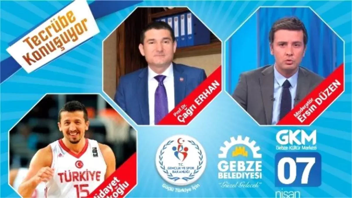 Sporun Duayenleri Tecrübeleriyle Gebze\'ye Geliyor