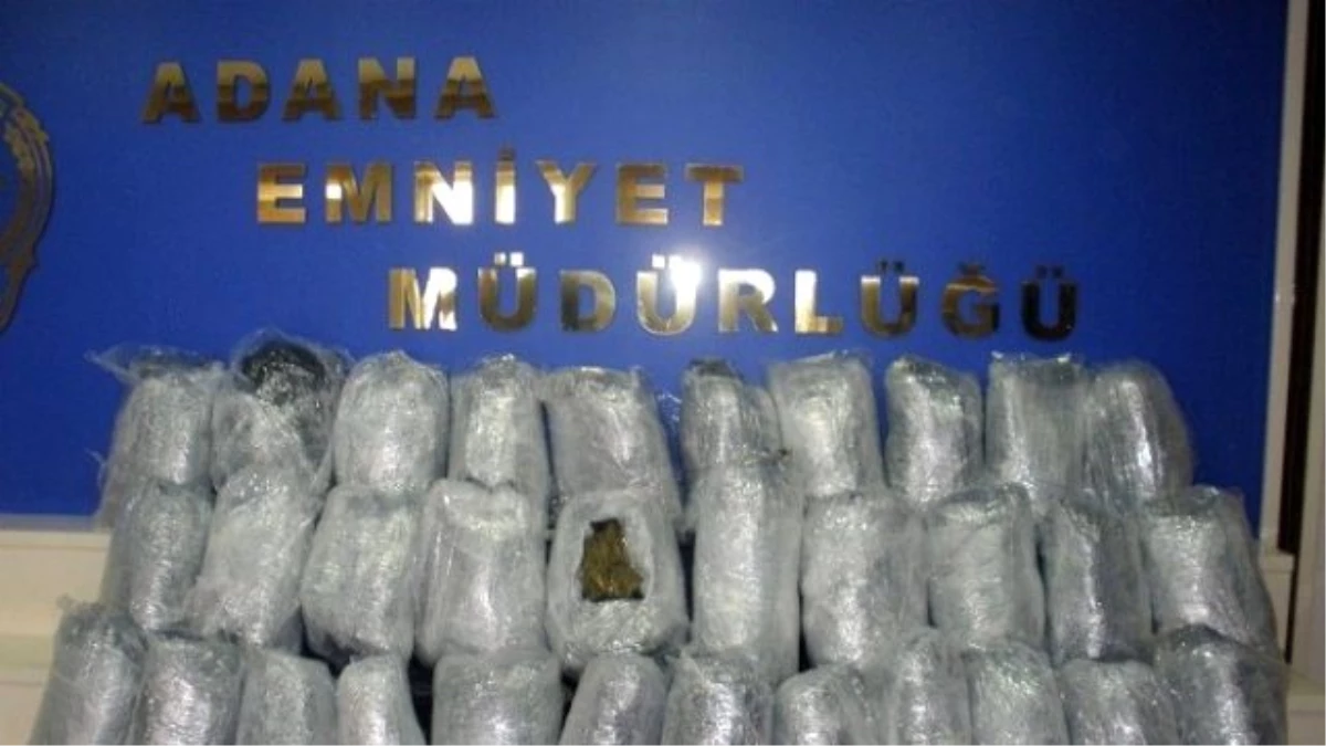 Adana\'da Uyuşturucu Operasyonu