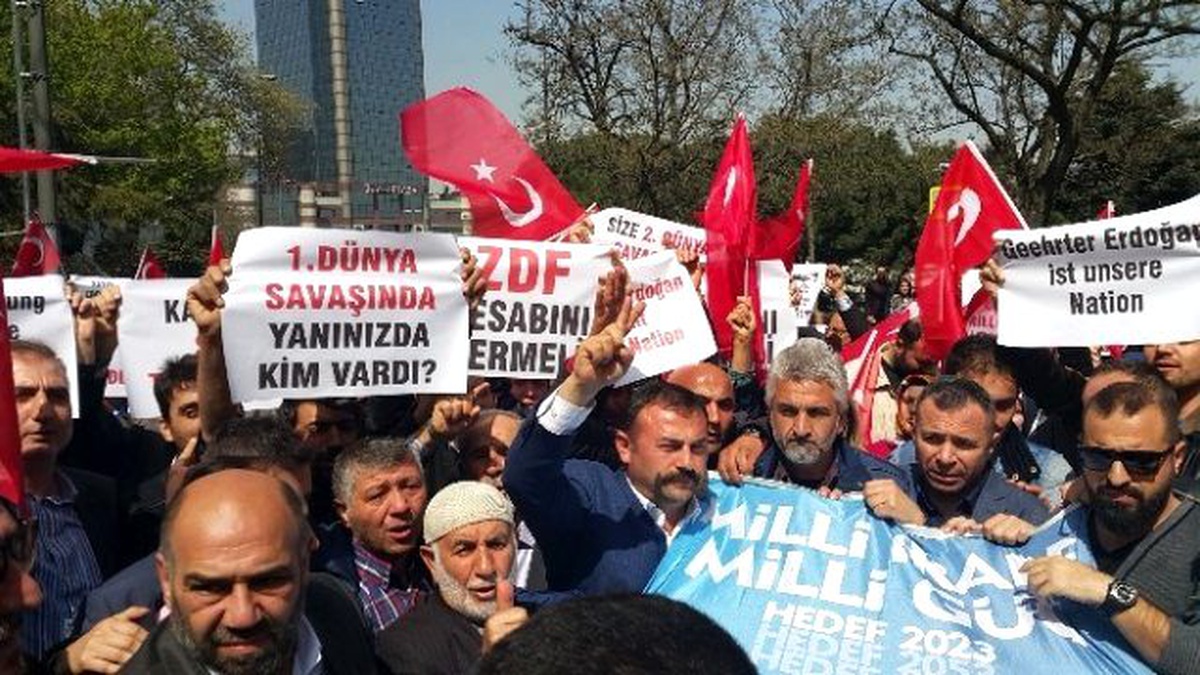 Alman Kanalı Zdf\'ye Erdoğan Tepkisi