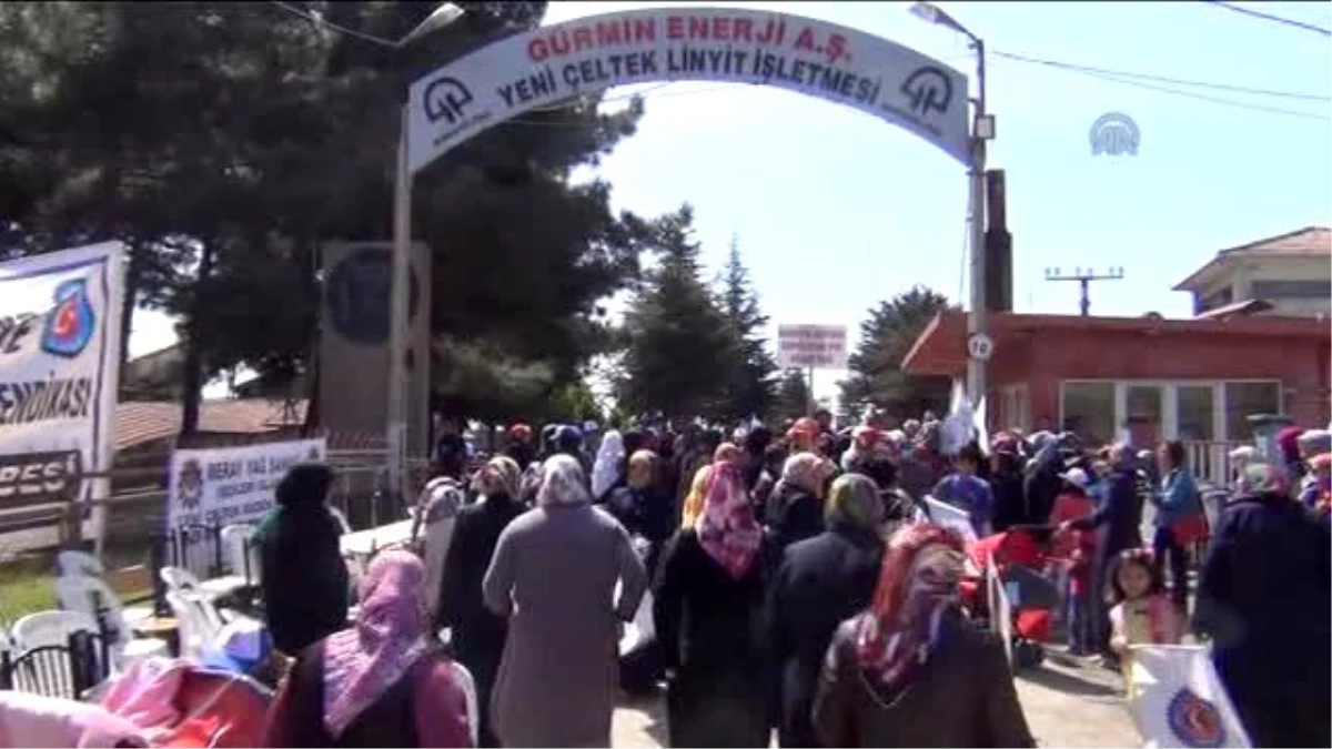 Amasya\'daki Maden İşçilerinin Protestosu Devam Ediyor
