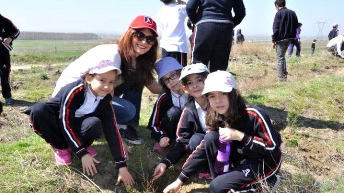 Atayurt 7\'nci Hatıra Ormanını Oluşturdu