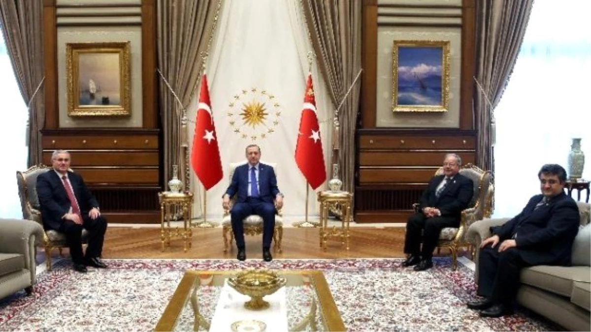 Cumhurbaşkanı Erdoğan Yargıtay Cumhuriyet Başsavcısı\'nı Kabul Etti