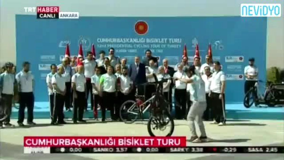 Erdoğan Hayranlıkla İzledi
